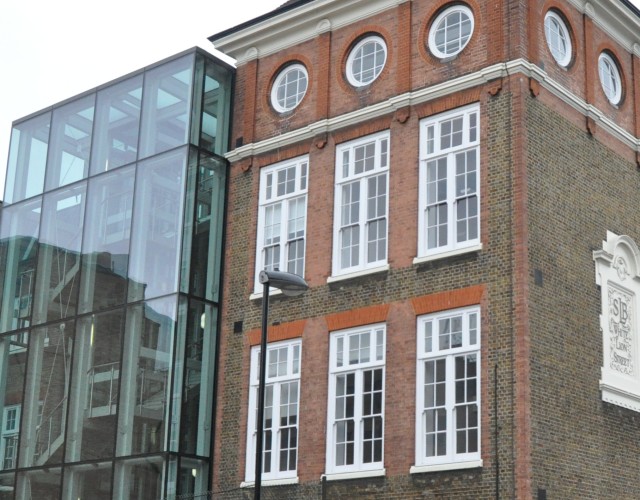 Image of Breathing life back into this wonderful old brick built school building, the complete refurbishment and extension allows for a new generation of community use with its remodelling into a vibrant youth centre and innovation hub.