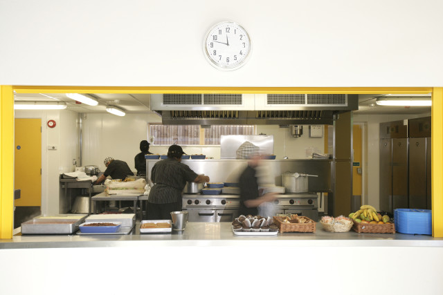 School kitchen