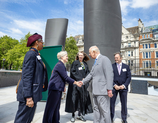 Image of HRH The King Visits Blackfriars