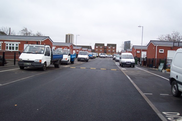 Existing site access road